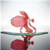 Image 2 : Swarovski Crystal Figurine, Siamese Fighting Fish Red