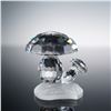 Image 3 : Swarovski Crystal Figurines, Mini Cat & Mushroom