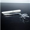 Image 1 : 2pc Swarovski Crystal Figurine Plane 152111 + SCS Pen in Case