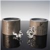Image 4 : 2pc Swarovski Silver Crystal Figurines, Mini Fox Prowling and Squirrel