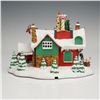 Image 2 : The Danbury Mint Disney Winter Wonderland Figurine, Santa's Workshop