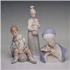 Image 1 : 3p Porcelain Lladro, Nao by Lladro, and Lenwile Ardalt Figurines