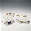 Image 3 : 2pc Royal Worcester Porcelain Covered Casserole Serve Ware, Evesham