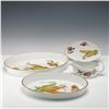 Image 1 : 4pc Royal Worcester Porcelain Serve Ware, Evesham