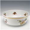 Image 4 : 4pc Royal Worcester Porcelain Two Tiered Serving Tray & Bowl, Evesham