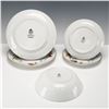 Image 2 : 7pc Royal Worcester Porcelain Dinnerware-Bowls & Plates, Evesham