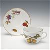 Image 5 : 3pc Royal Worcester Porcelain Coffee Set, Evesham