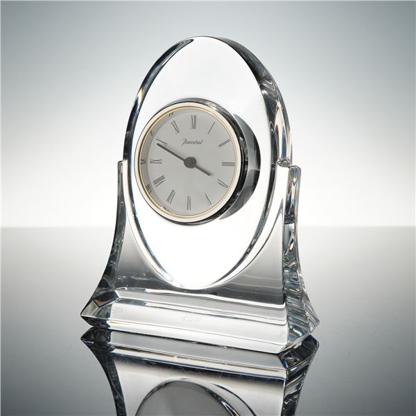 Baccarat Tranquility Crystal Clock
