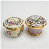 Image 1 : 2pc Halcyon Days Treasure Boxes, With Love