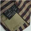 Image 3 : Giorgio Armani Silk Tie With Burgundy Check Pattern
