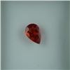 Image 1 : 0.73 CT Red-Orange Labradorite Pear Cut Gemstone