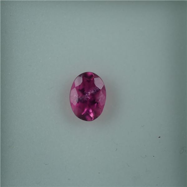 0.76 CT Pink Tourmaline Oval Cut Gemstone