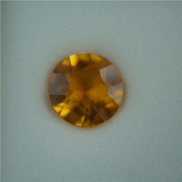 3.00 CT Citrine Texas Star Round Cut Gemstone
