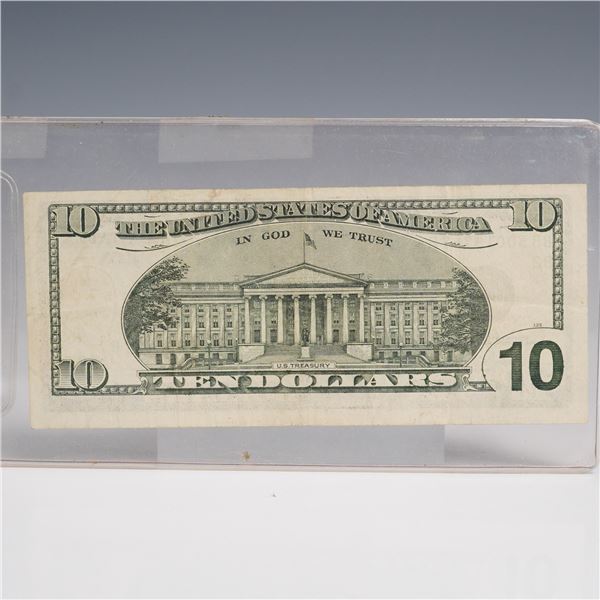 1999 $10 New York Federal Reserve Banknote