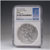 Image 1 : 2017 American Silver Eagle Type 1 Dollar NGC Graded MS 70 FDOI