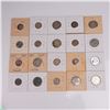 Image 4 : 20pc 1902-1968 Canadian Dime & Quarter Coinage Collection