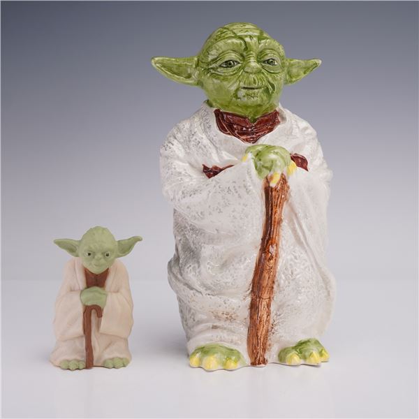 2pc Sigma the TasteSetter and Lucasfilm Star Wars Yoda Piggy Bank and Toy