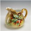 Image 1 : T&V Limoges & Stouffer Studio Hand Painted Pitcher, Signed