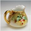 Image 2 : T&V Limoges & Stouffer Studio Hand Painted Pitcher, Signed