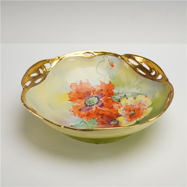 Rosenthal Julius Brauer, Racine Orange Poppy Bowl