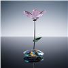 Image 1 : Swarovski Crystal Rocking Flower Figurine, Kay Rose