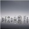 Image 1 : 8pc Swarovski Mini Crystal Figurines