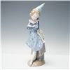 Image 1 : Lladro Porcelain Clown with Trumpet Sculpture 01005060
