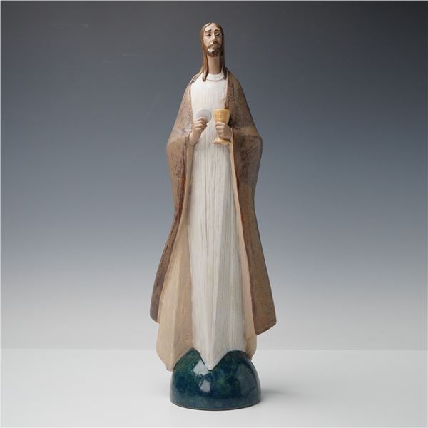 Lladro Porcelain Gres Sculpture, Bread of Life 1012366
