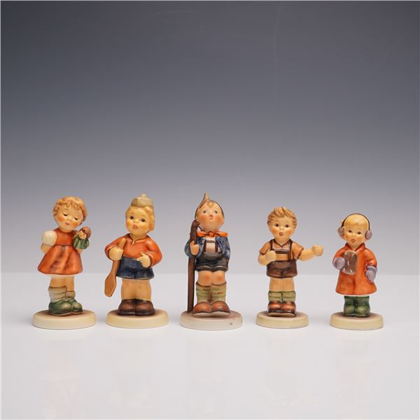 5pc Goebel Hummel Porcelain Figurines