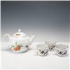Image 2 : 4pc Royal Worcester Porcelain Coffee Set, Evesham