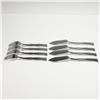 Image 2 : 16pc Robbe and Berking Stainless Steel Forks and Knives, Lago