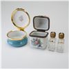 Image 4 : 2pc Halcyon Days and Limoges Enamel Boxes