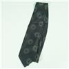 Image 1 : Valentino Black Patterned Silk Necktie