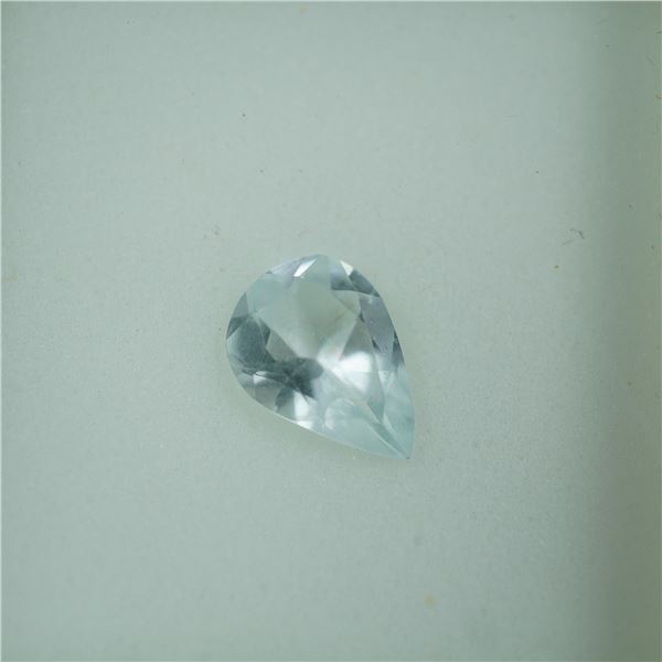 1.59 CT Aquamarine Pear Cut Gemstone