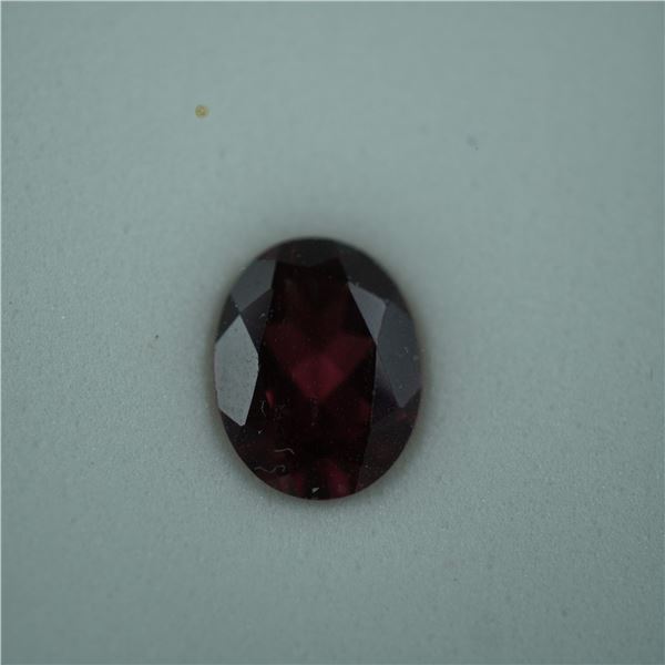 2.00 CT Garnet Oval Cut Gemstone