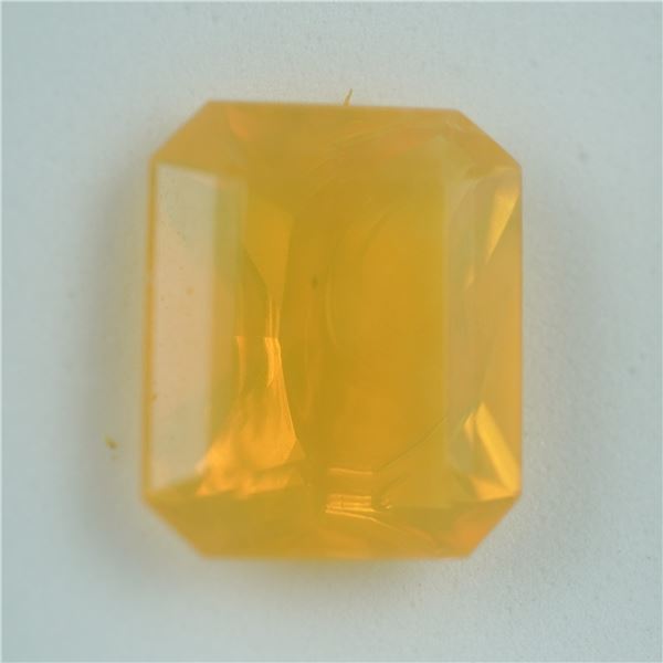 4.03 CT Brazilian Fire Emerald Cut Gemstone