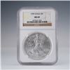 Image 1 : 1999 American Eagle Silver Dollar MS69 NGC Graded Coin