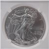 Image 2 : 2011 American Silver Eagle Type 1 Dollar 25th Anniversary NGC Graded MS 69