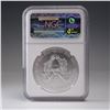 Image 3 : 2011 American Silver Eagle Type 1 Dollar 25th Anniversary NGC Graded MS 69