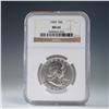 Image 1 : 1960 Franklin Silver Half Dollar NGC Graded MS 65