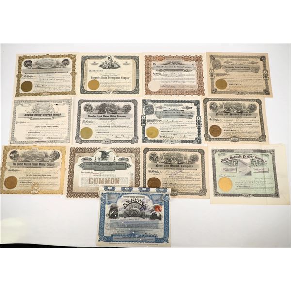 Alaska Mining Stock Collection [205317]