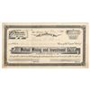 Image 1 : Mutual Mining & Investment Company Stock Certificate, 1898 [204777]