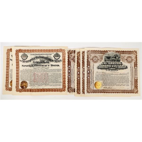 Tombstone Consolidated Mines Co.  Bonds (3) [206806]