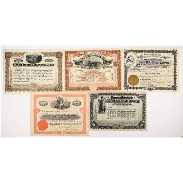 Arizona Mining Stocks [205301]