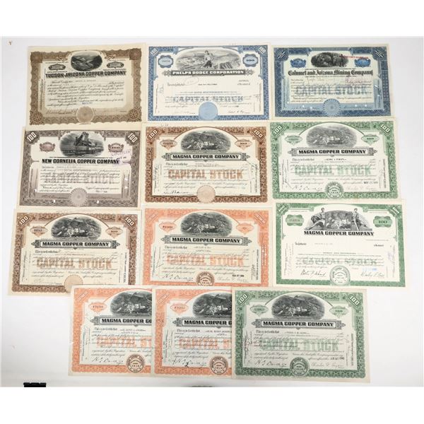 Arizona Mining Stocks (12) [206986]