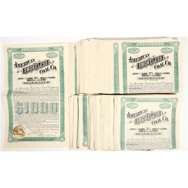 Gold Bond-American Smokeless Coal Co. Certificates Group (200) [206110]