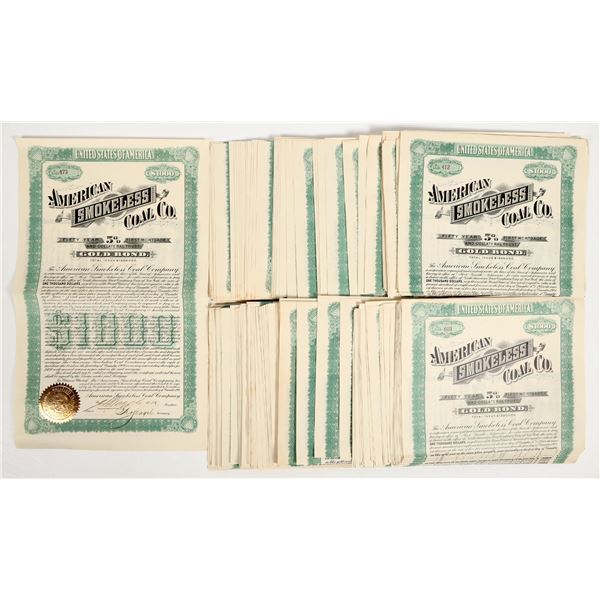 Gold Bond-American Smokeless Coal Co. Certificates Group (200) [206111]