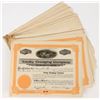 Image 1 : Trinity Dredging Company Stock Certificates c.1913-1959 (70+) [206348]
