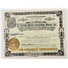 Image 1 : Little Butte Extension Mining Co. Stock Certificate, 1898, So. California Desert [198000]