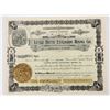 Image 1 : Little Butte Extension Mining Co. Stock Certificate, 1898, So. California Desert [198001]
